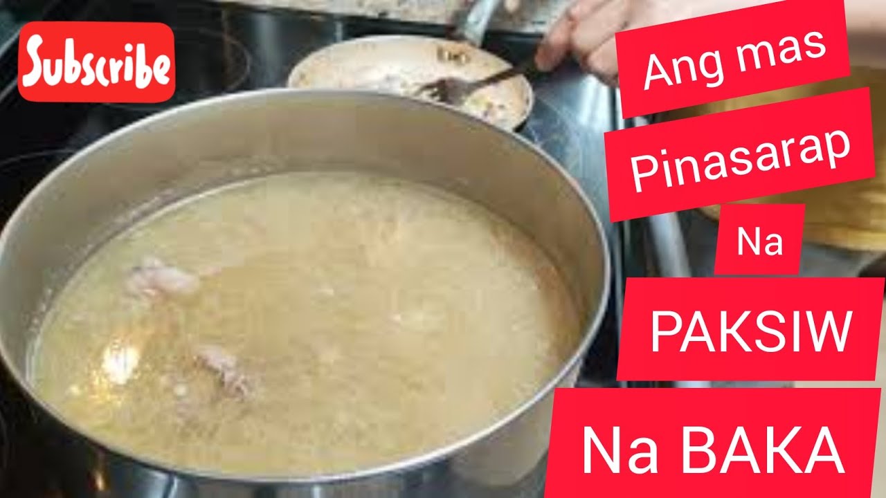 Ang NAPAKASARAP na PAKSIW na BAKA ng mga Bicolano
