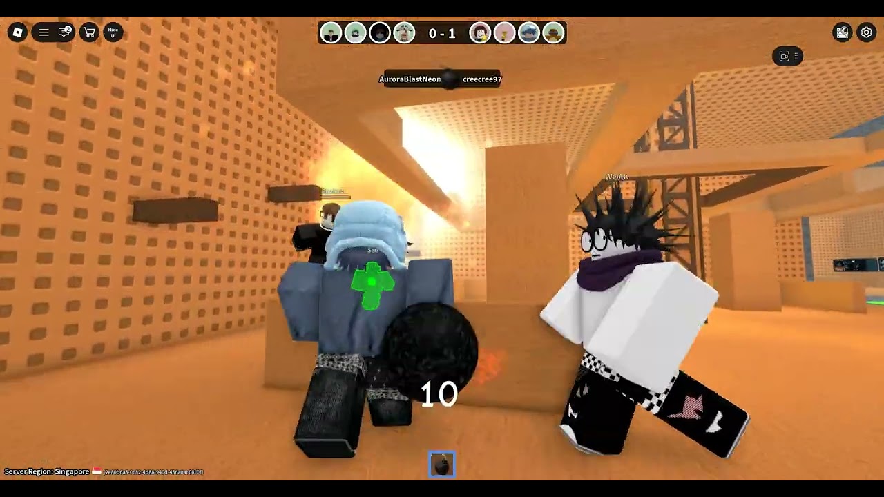 Timebomb duels with my friend:)