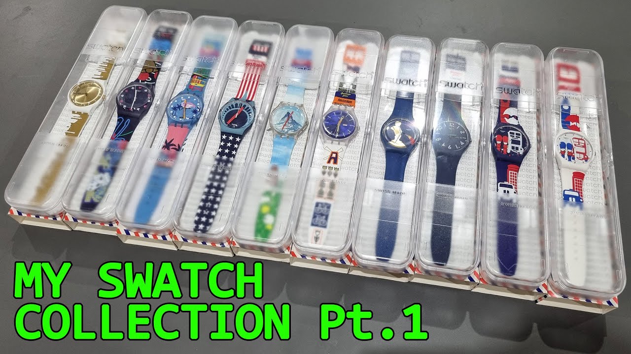 MY SWATCH COLLECTION Part 1 - Why I Collect Destination Specials