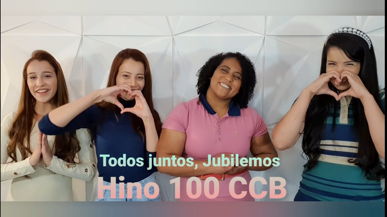 Hino 100 CCB - Todos juntos,  jubilemos - @FamíliaNogueiraCCB e @SilvanaSouzaHinosCCB
