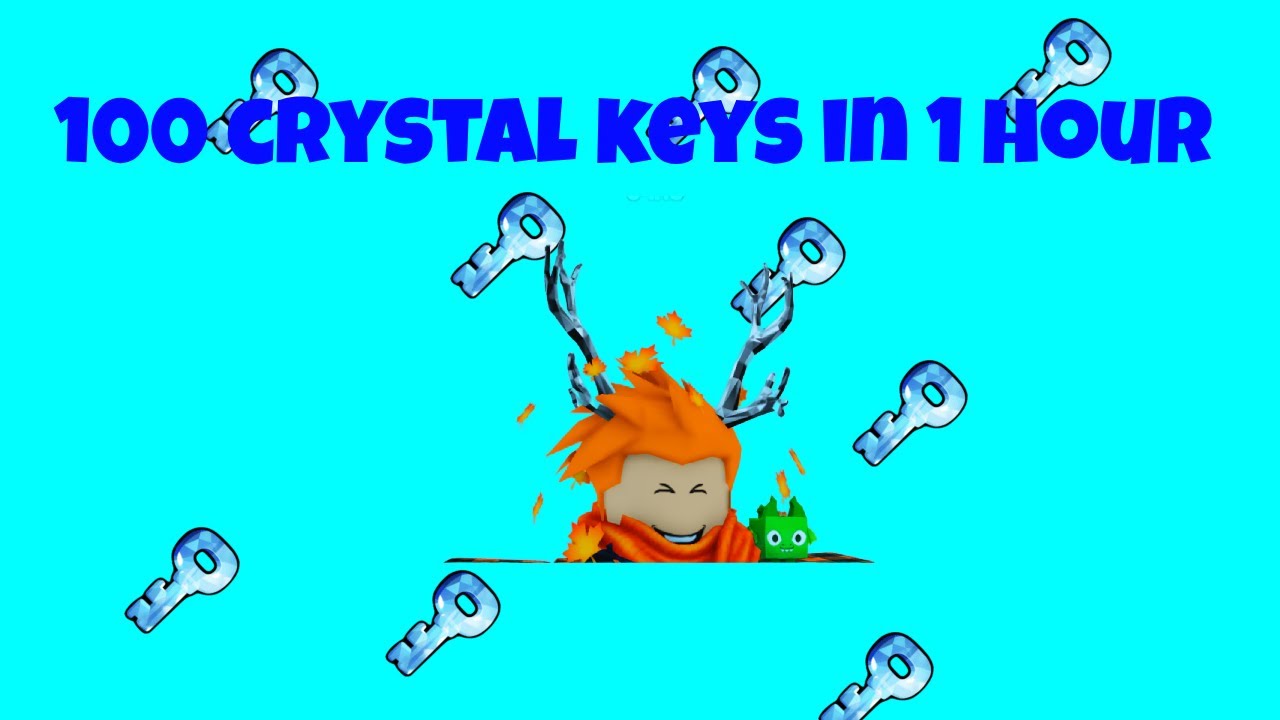 How to get 100 crystal keys in 1 hour! #ps99 #petsimulator99
