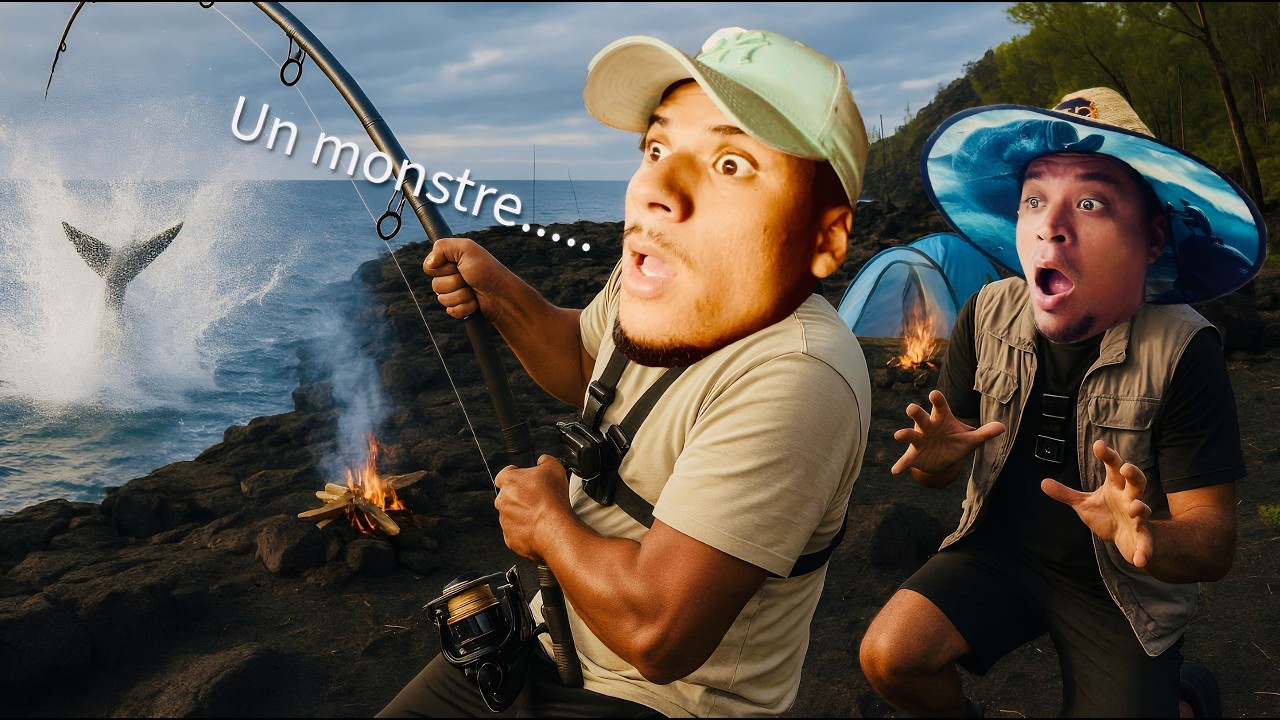 24h pour pêcher un gros poisson au vif ! j'ai halluciné !