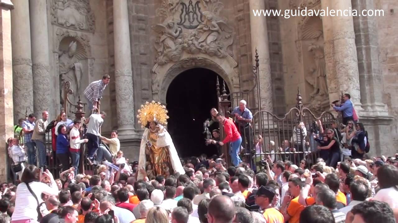 Traslado de la Virgen de los Desamparados - Valencia Mayo 2013