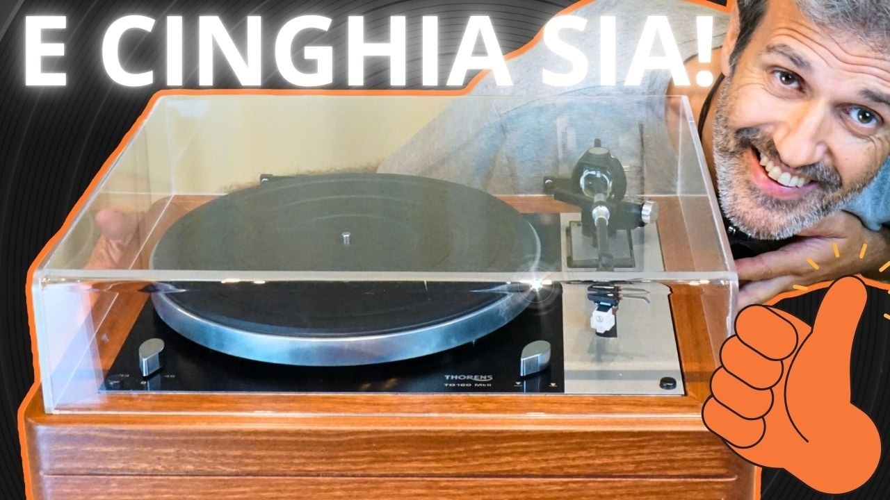 Thorens TD 160 MKII - giradischi a cinghia - RECENSIONE / REVIEW