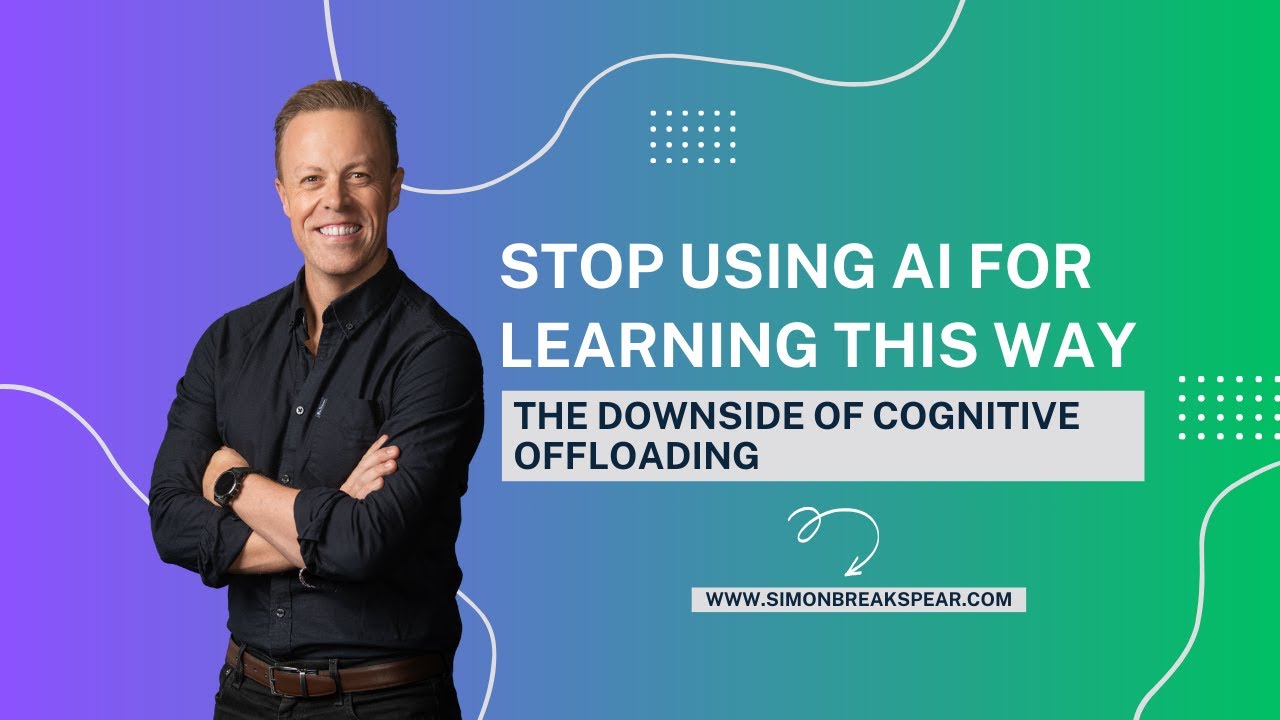 Stop using AI for learning this way: The downside of cognitive offloading