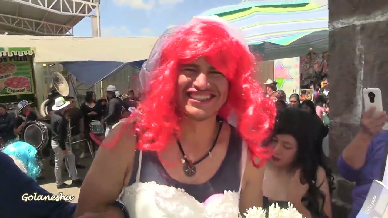 Mira el baile tradicional de Mujiganga en San José Totoc. Méx