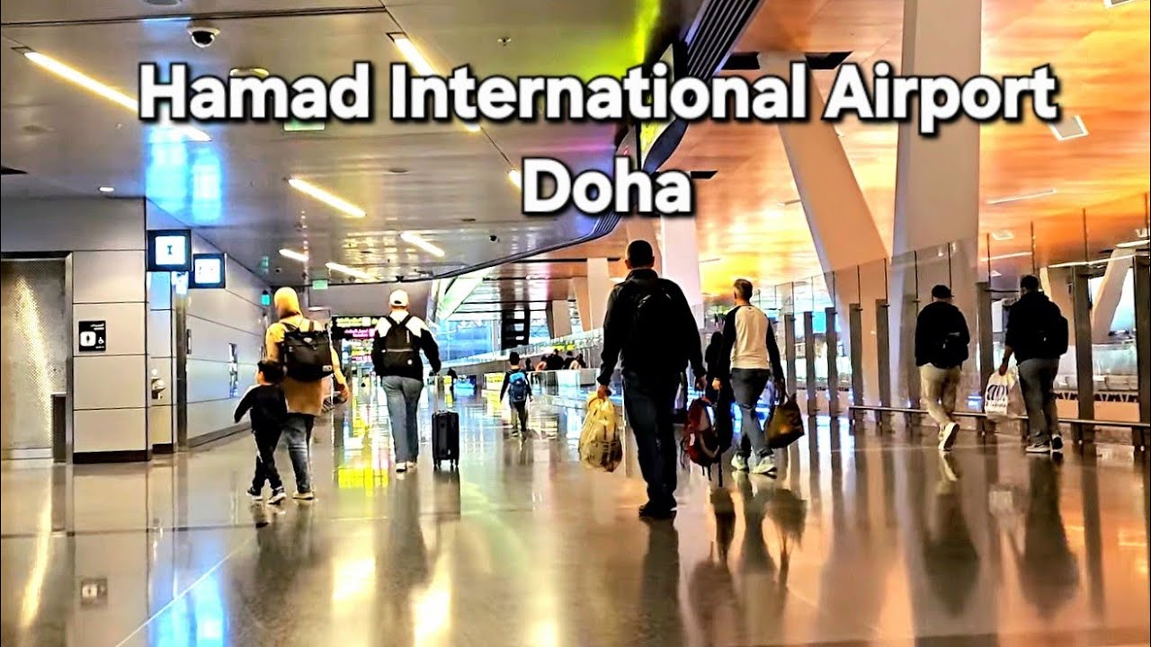 Finally Going Through DOH Terminal - Hamad International Airport, Doha In Qatar