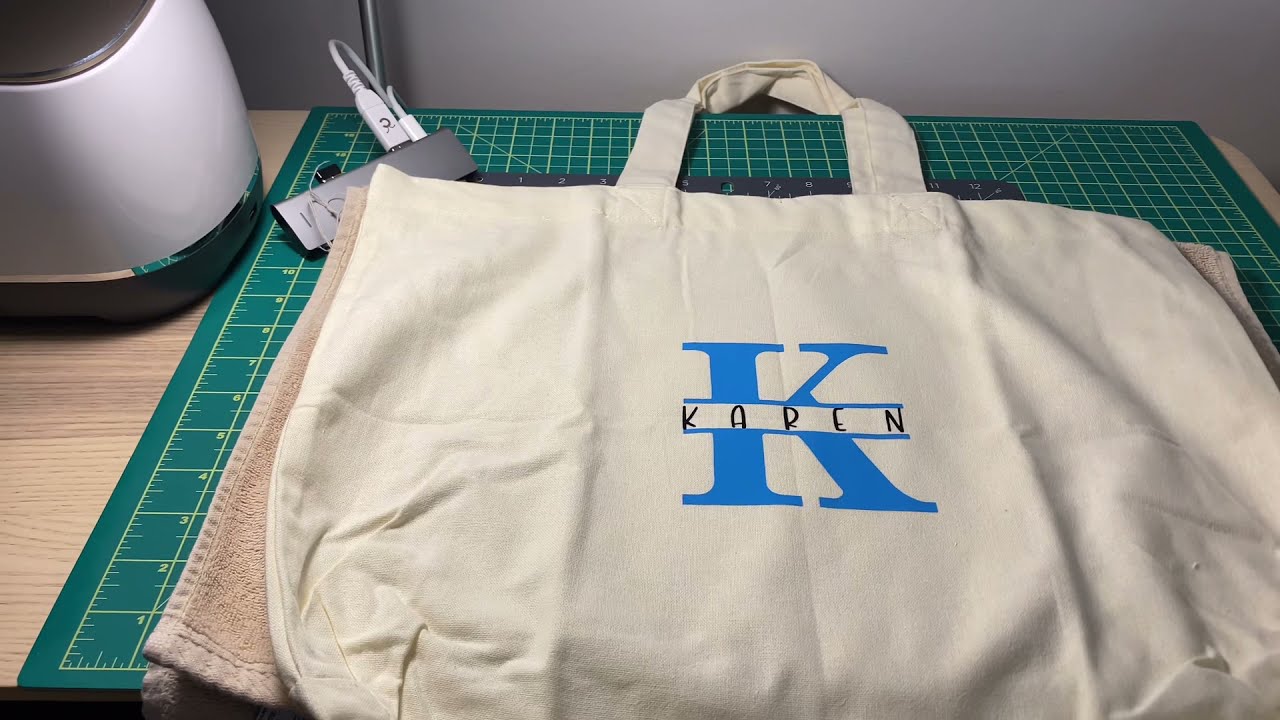 Lets Make a Personalized Tote Bag using  Cricut Maker | For Beginners