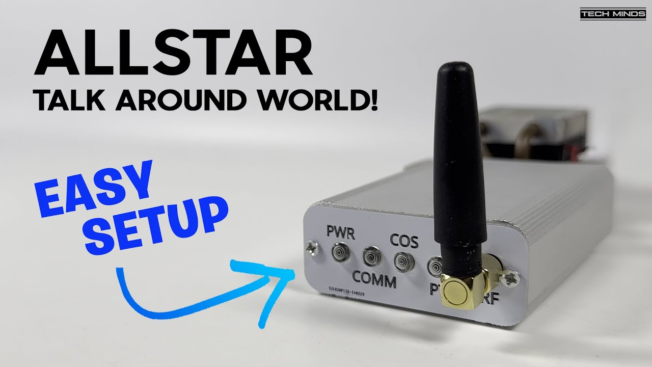 САМЫЙ ПРОСТОЙ интерфейс узла ALL STAR — со встроенным радио и звуковой картой