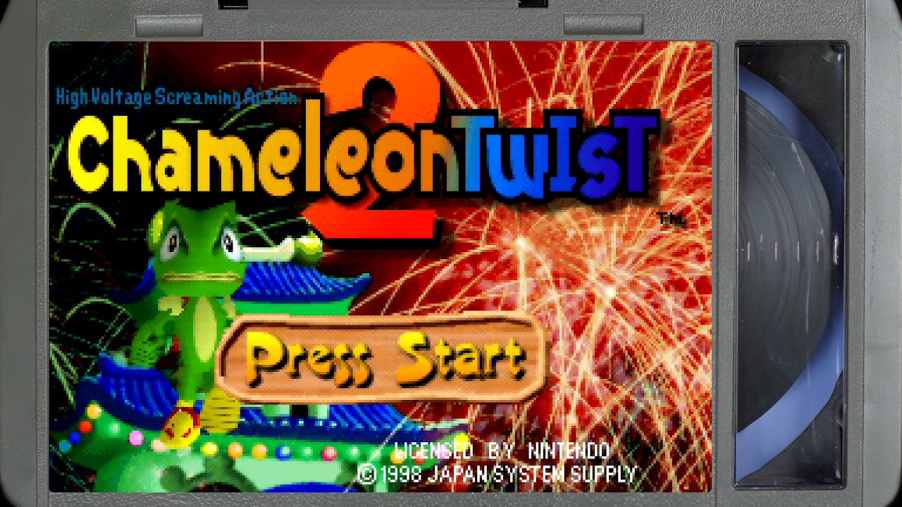 Chameleon Twist 2 :: Nintendo 64 Gameplay (Real Hardware / Ultra HDMI / 1080p) - VIDEO GAME B-ROLL