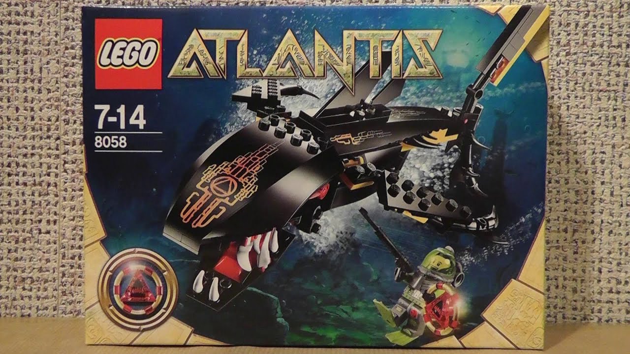 LEGO ATLANTIS 8058 STRAŻNIK GŁĘBIN