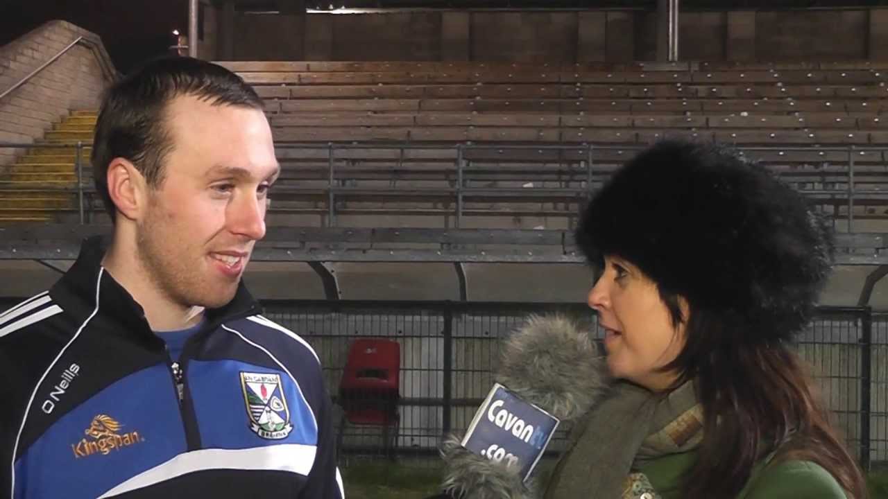 Fergal Flanagan Captain Cavan U21 Team and Ulster Champions talks to Louise O'Reilly