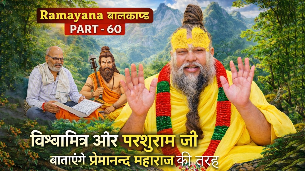 रामायण बालकाण्ड भाग 60 | विश्वामित्र और परशुराम जी का रहस्य |