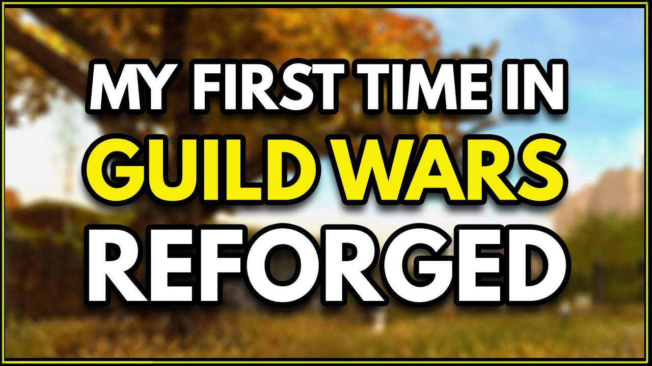 Моё первое знакомство с Guild Wars: Reforged (геймплей и первые впечатления)