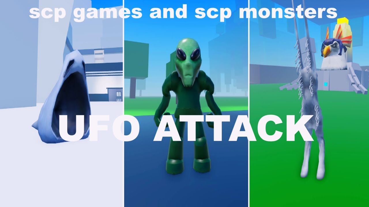How to get UFO ATTACK BADGE in SCP GAMES AND SCP MONSTERS [NEW UPDATE] ROBLOX !
