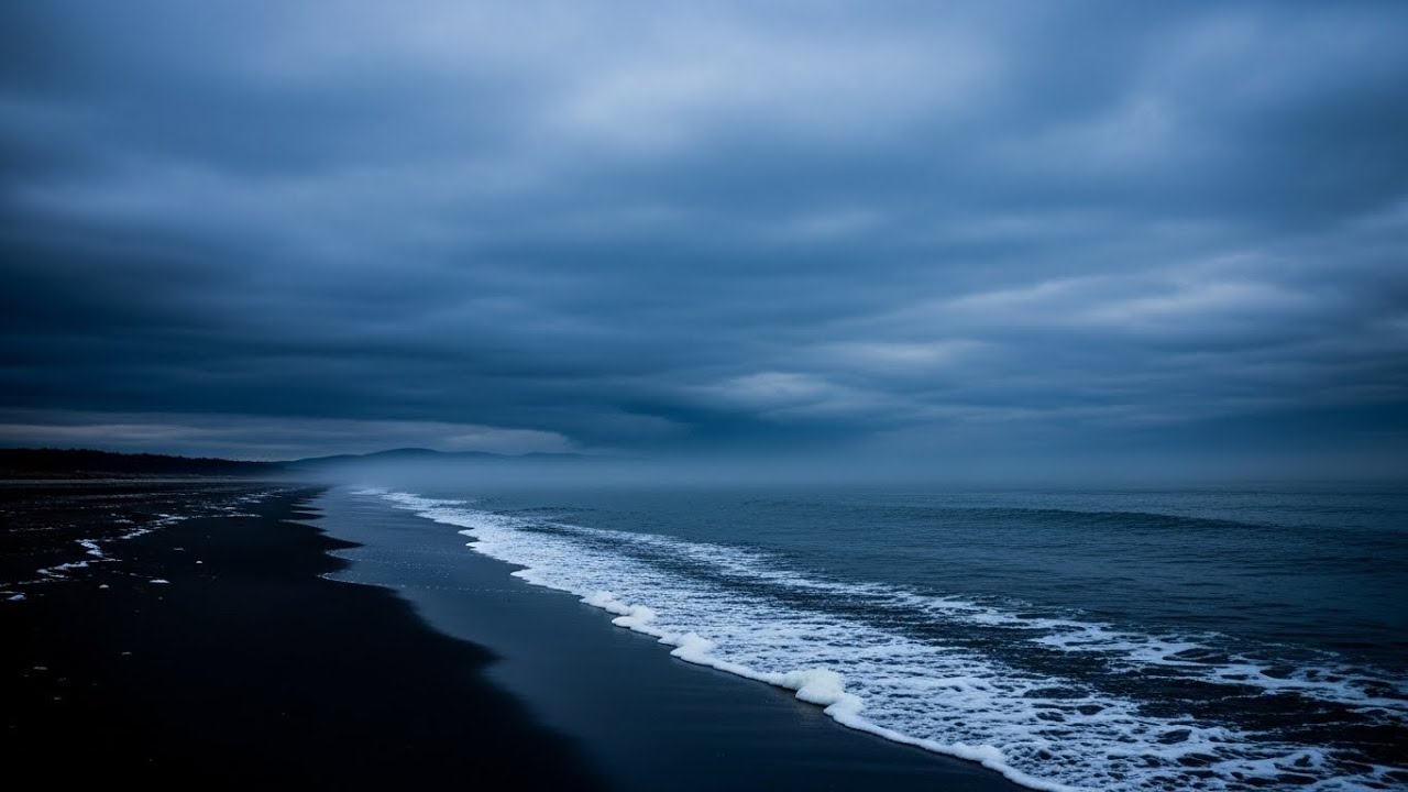 Healing Ocean Soundscape | No Ads to Support Sleep Therapy Naturally with Soft Night Sea Sounds