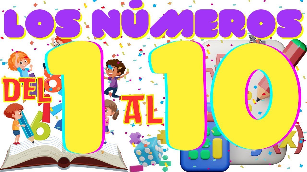 LOS NÚMEROS del 1 al 10 |FÁCIL