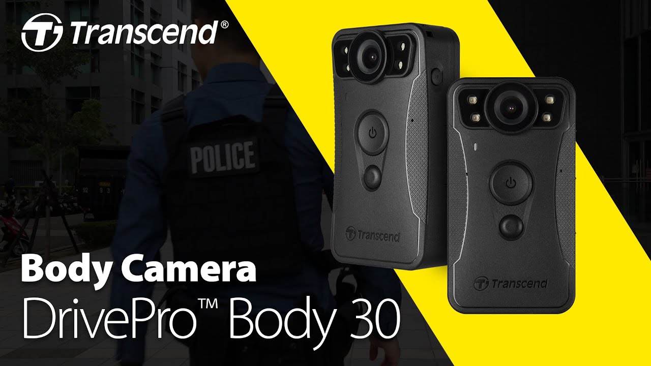 Transcend DrivePro Body 30 Body Camera - We've got your back
