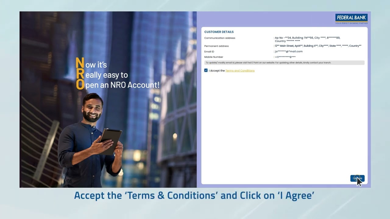 How to open an NRO Account online? (For NRE Customers)