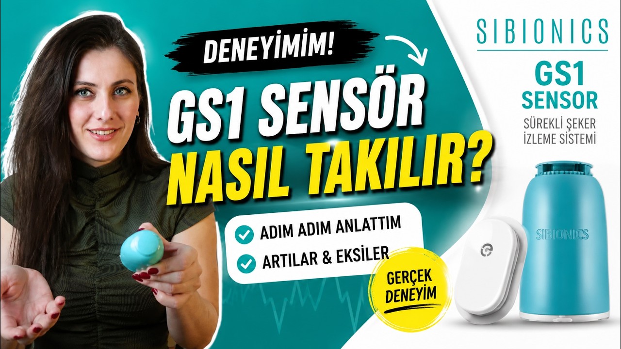 Sibionics GS1 CGM Nasıl Takılır ve Deneyimlerim!