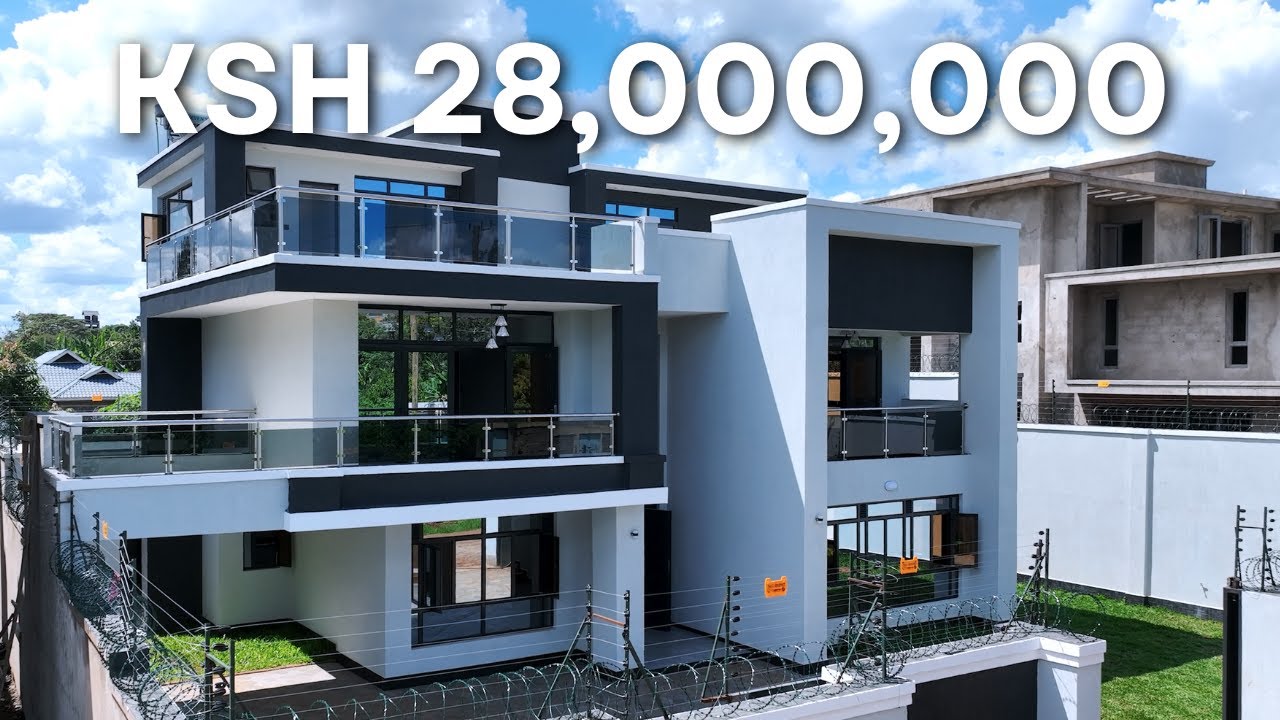 Ksh.28,000,000 4Bedroom Mansion House Tour in Ruiru Kenya #property #villa #houseforsale #realestate