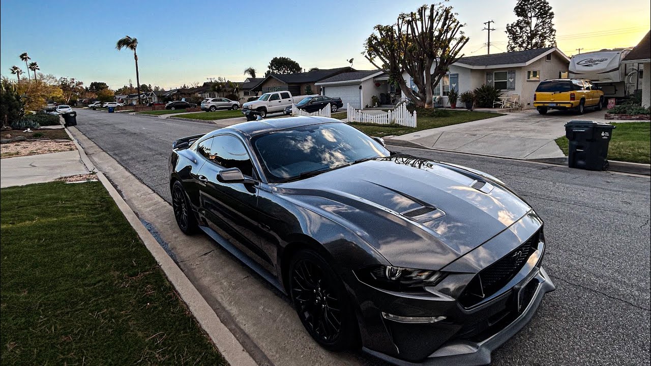 POV | RUSHING TO THE GYM IN A LOUD 500HP MUSTANG GT