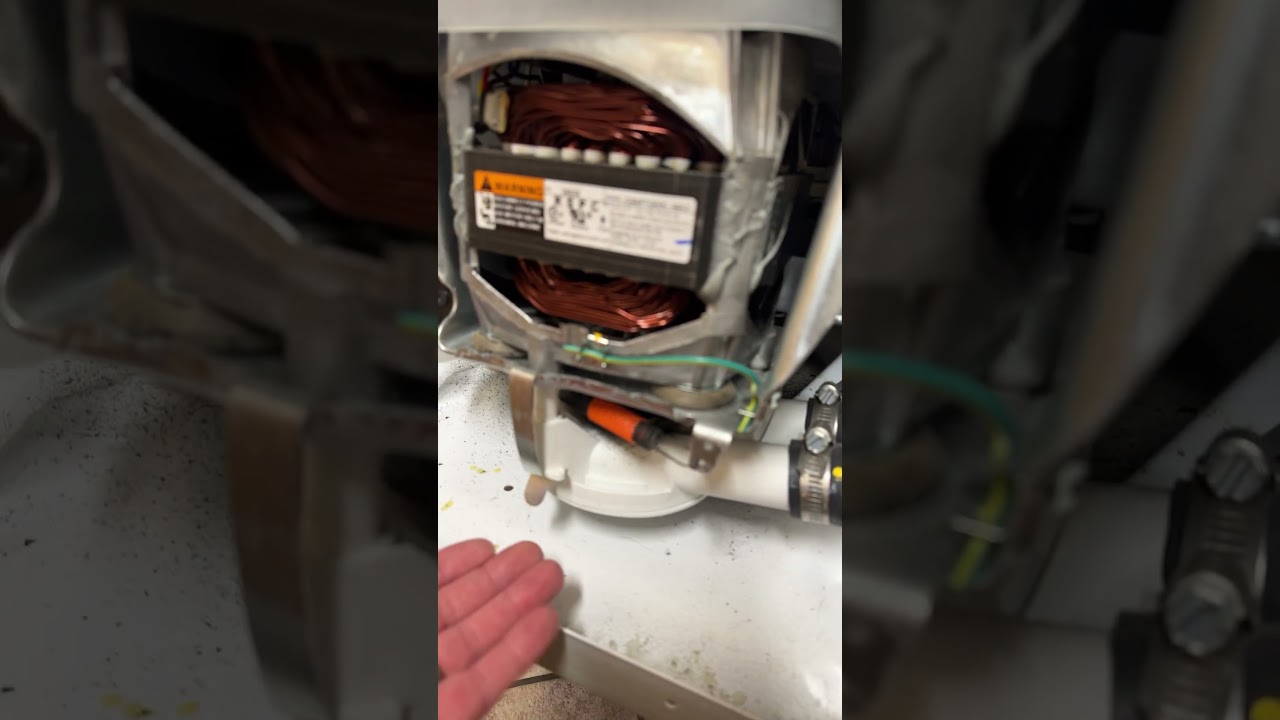 Speedqueen washer bad pump #foryourpage #drainpump #appliancerepair #diy #repair