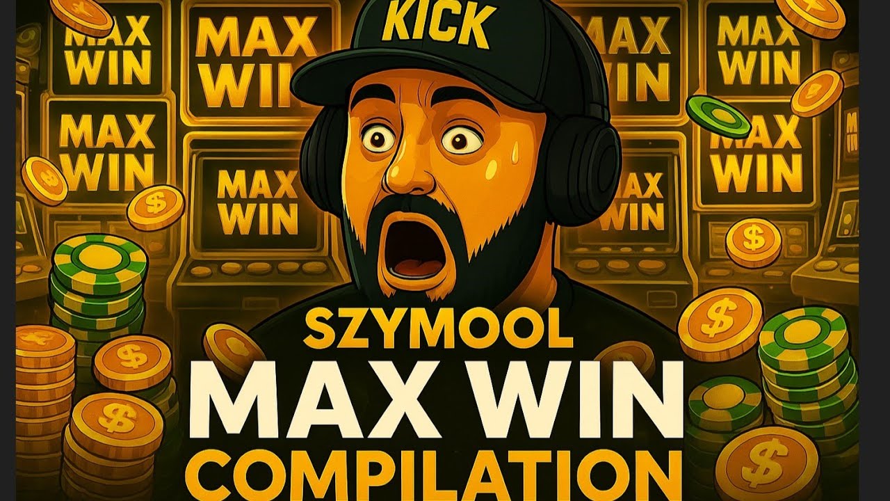 Szymool - MAX WIN COMPILATION (20 max win&oacute;w) #szymool
