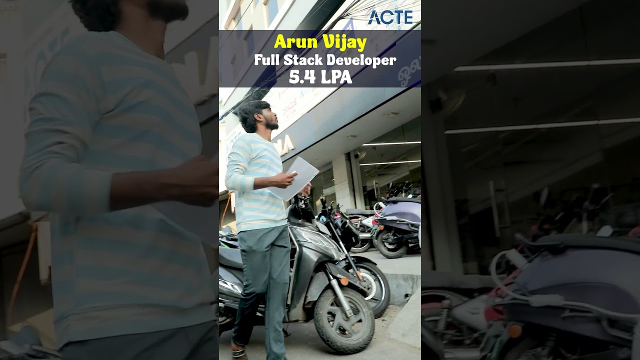 ACTE Placement Review | ACTE Student Reviews | Fresher To Full Stack Developer