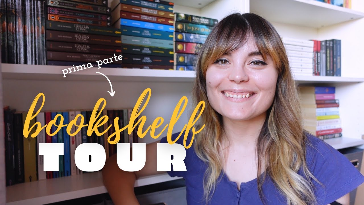 BOOKSHELF TOUR PARTE 1 📚 | fantasy, autori preferiti, etc