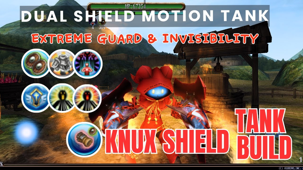 Toram Online - Motion Dual Shield Tank Build | Knuckle Shield | Versatile Heavy & Light Armor