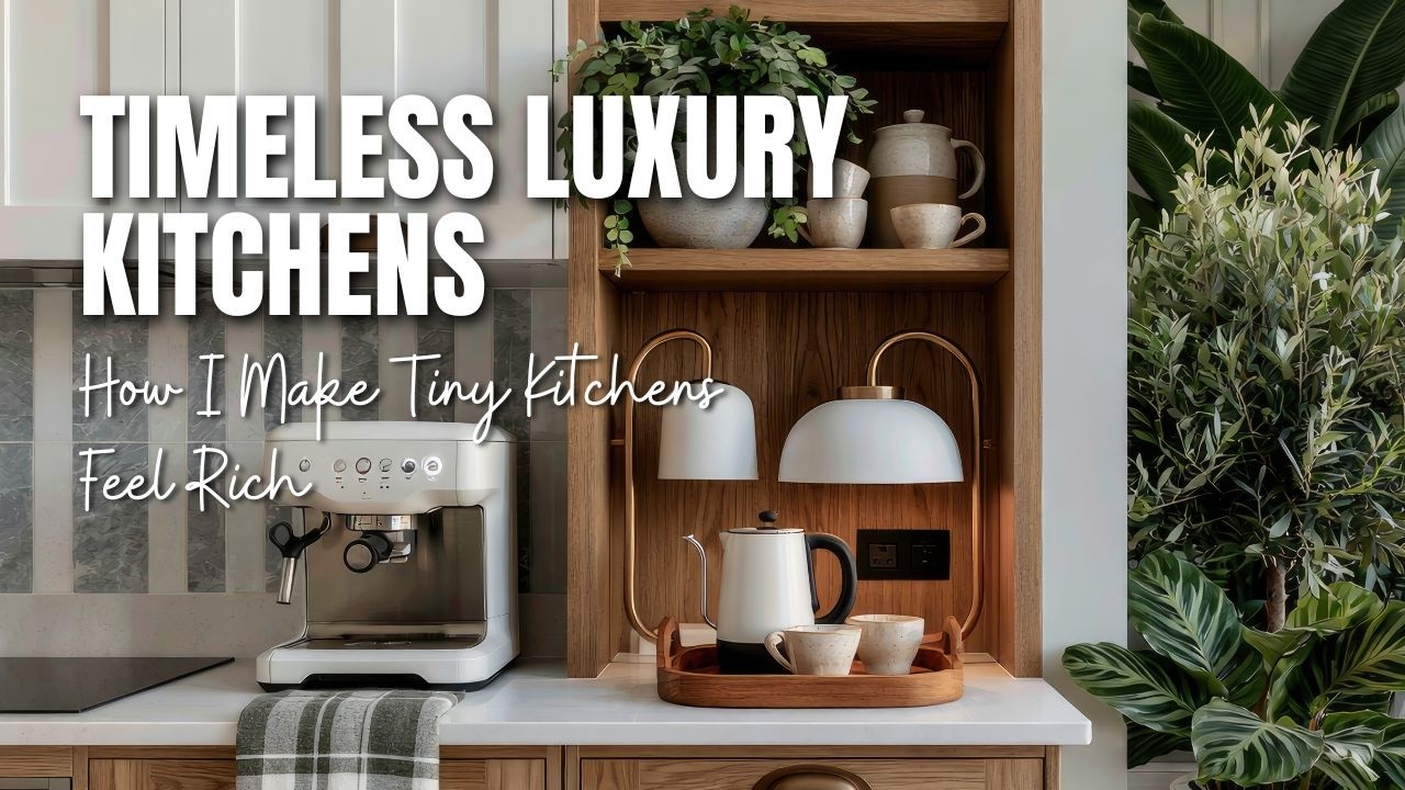 Timeless Luxury Kitchens for Small Spaces That Never Go Out of Style