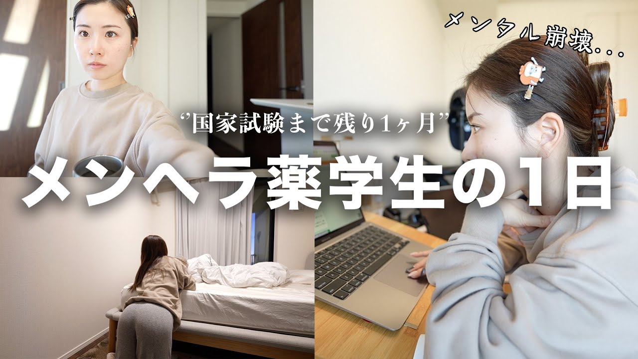 【これがリアル】メンタルが崩壊する薬学生の日常