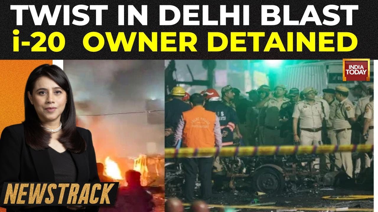 Breaking News: Twist In Delhi Red Fort Blast Case, i20 Owner Salman Detained, Claims, 'He Sold Car'