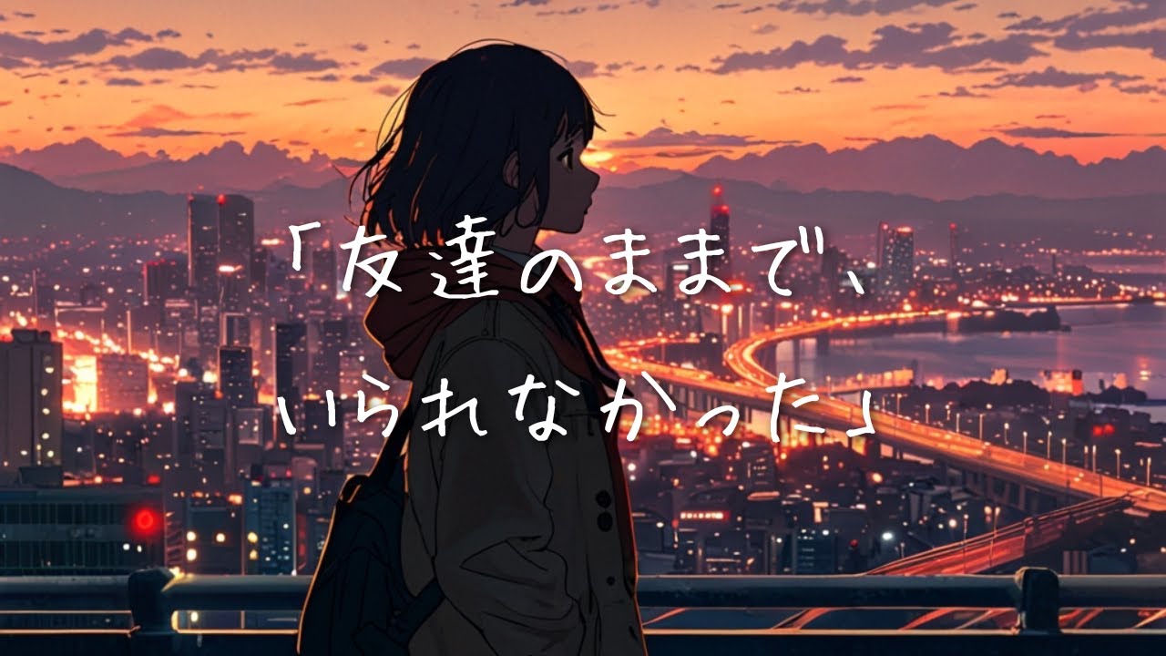 バイバイ、友達のままで｜告白したら戻れなくなった夜【失恋バラード】