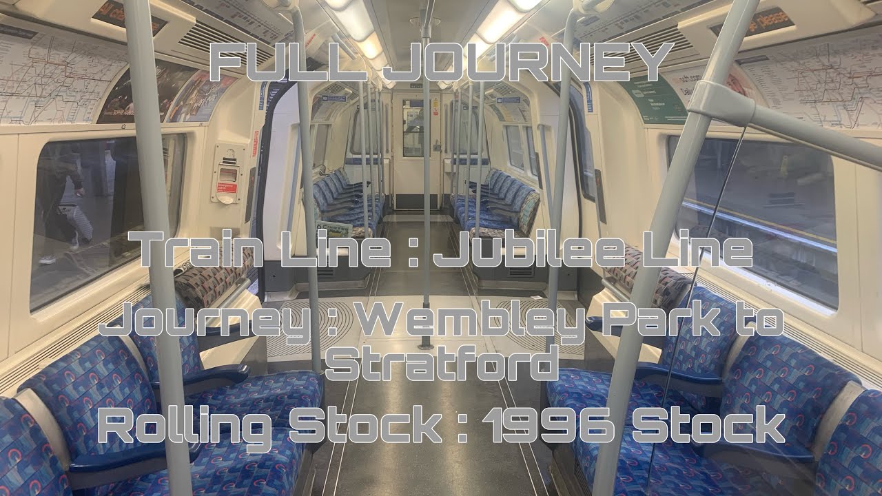 Jubilee Line from Wembley Park to Stratford | Full Journey