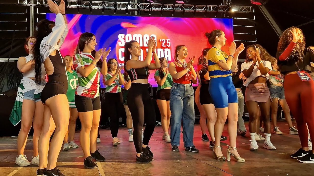 SCV SAMBA NO PÉ Apresentação final de encerramento I I @SAMBA COM VIDA 2025 @PlaytekTv