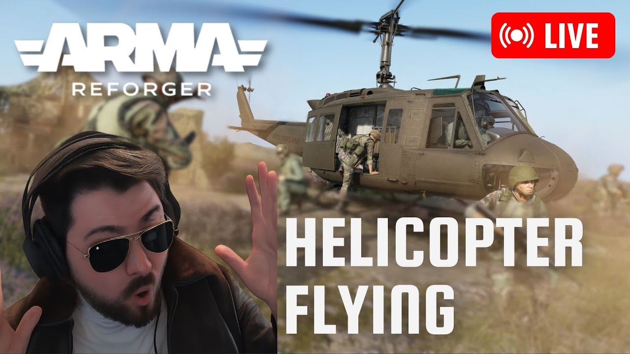 🔴Arma Reforger [Flying ONLY]🔴 - 29.3k+ drop offs! - King of the Hill - #gaming #armareforger #arma