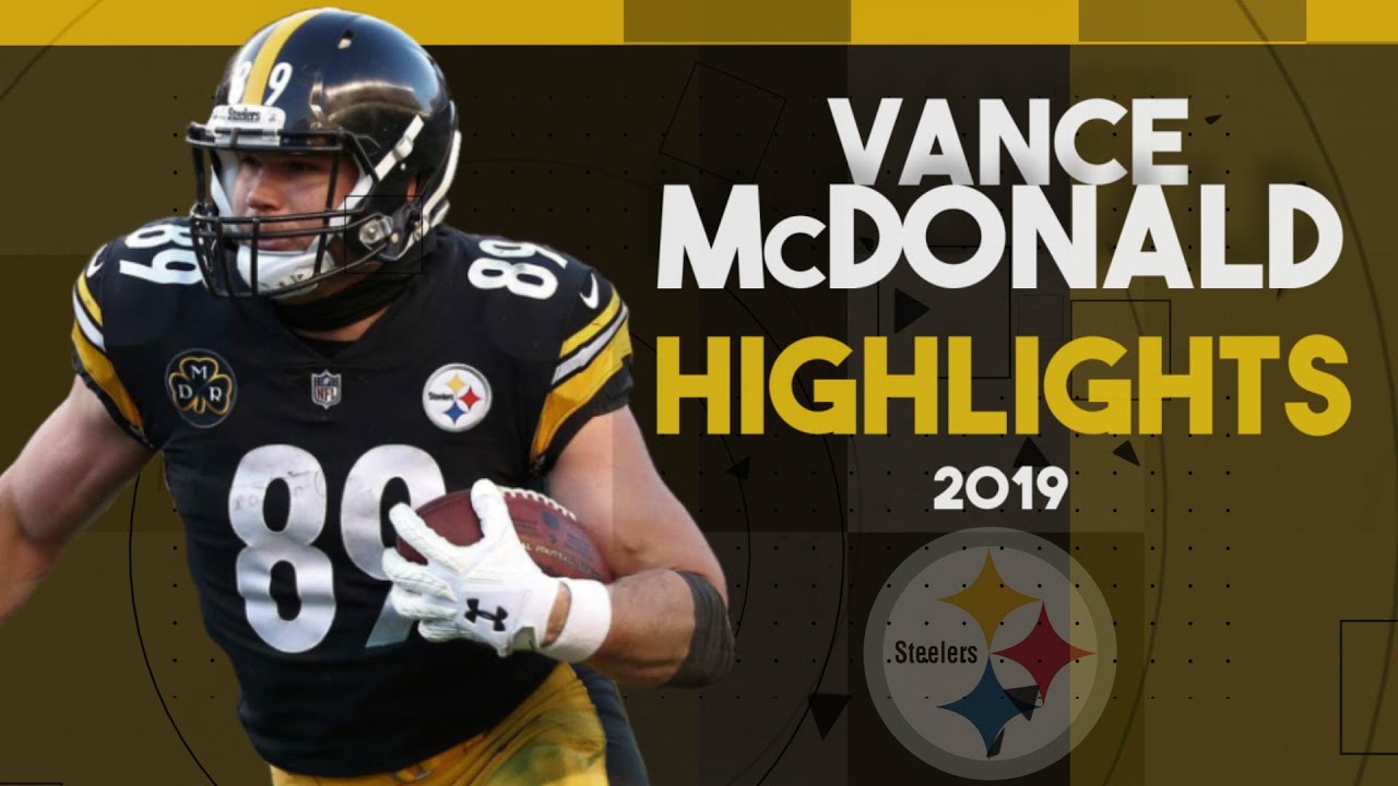 Vance McDonald Highlightsᴴᴰ 2019 Season | Pittsburgh Steelers Highlights | Vance McDonald Fantasy