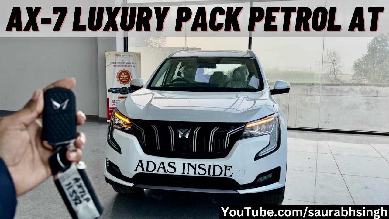 Mahindra XUV700 2024 AX-L 2.0 petrol price & features ❤️ Best Luxury 7 Seater MUV With ADAS Review