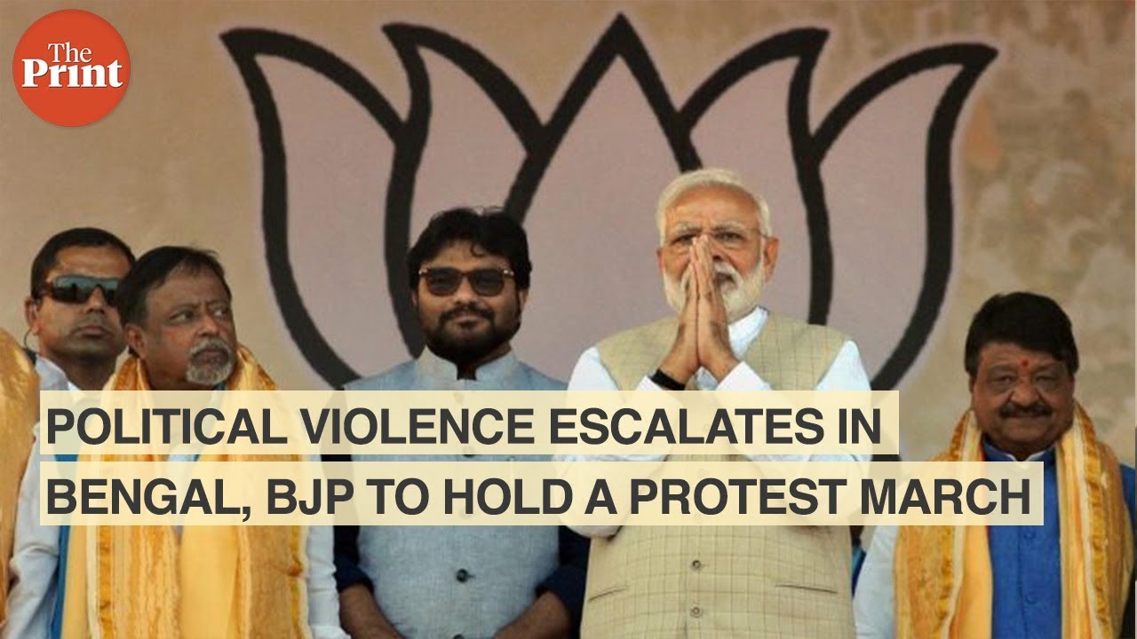 Political violence escalates in Bengal, BJP to hold a protest march to highlight workers' killings