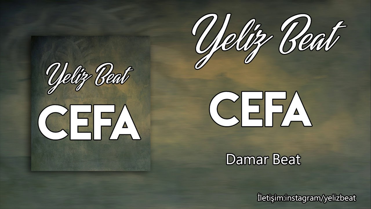 Damar Arabesk Rap Beat ( Cefa ) Yeliz Beat 2019