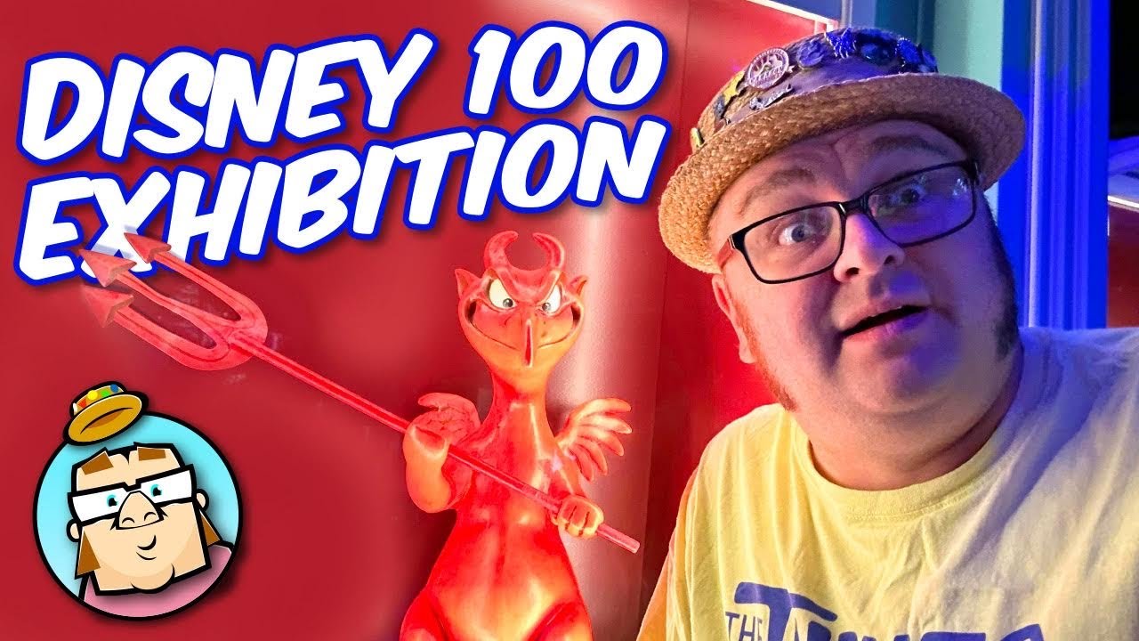 Unbelievable Collection of Disney Artifacts - Disney 100 Exhibition at the Franklin Institute