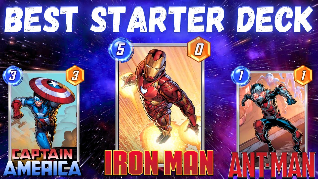Best Starter Deck ! Easy Rank Up Marvel Snap