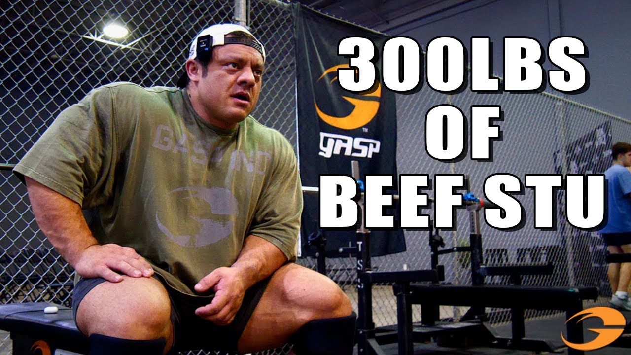 Beef Stu | FULL OFFSEASON at 300 lbs - Leg Training
