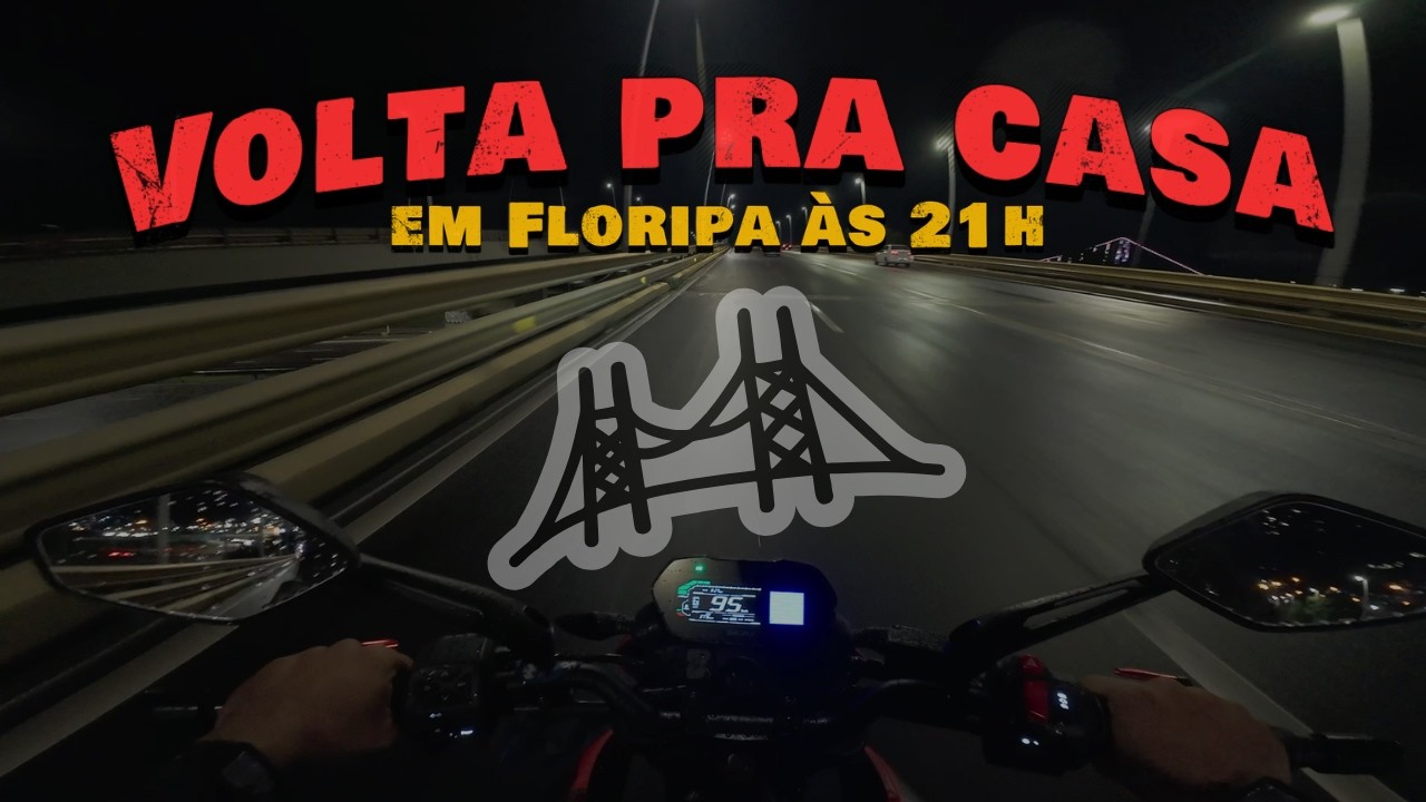 Floripa é tudo isso? Segurança, trânsito e custo de vida - motovlog [4k]