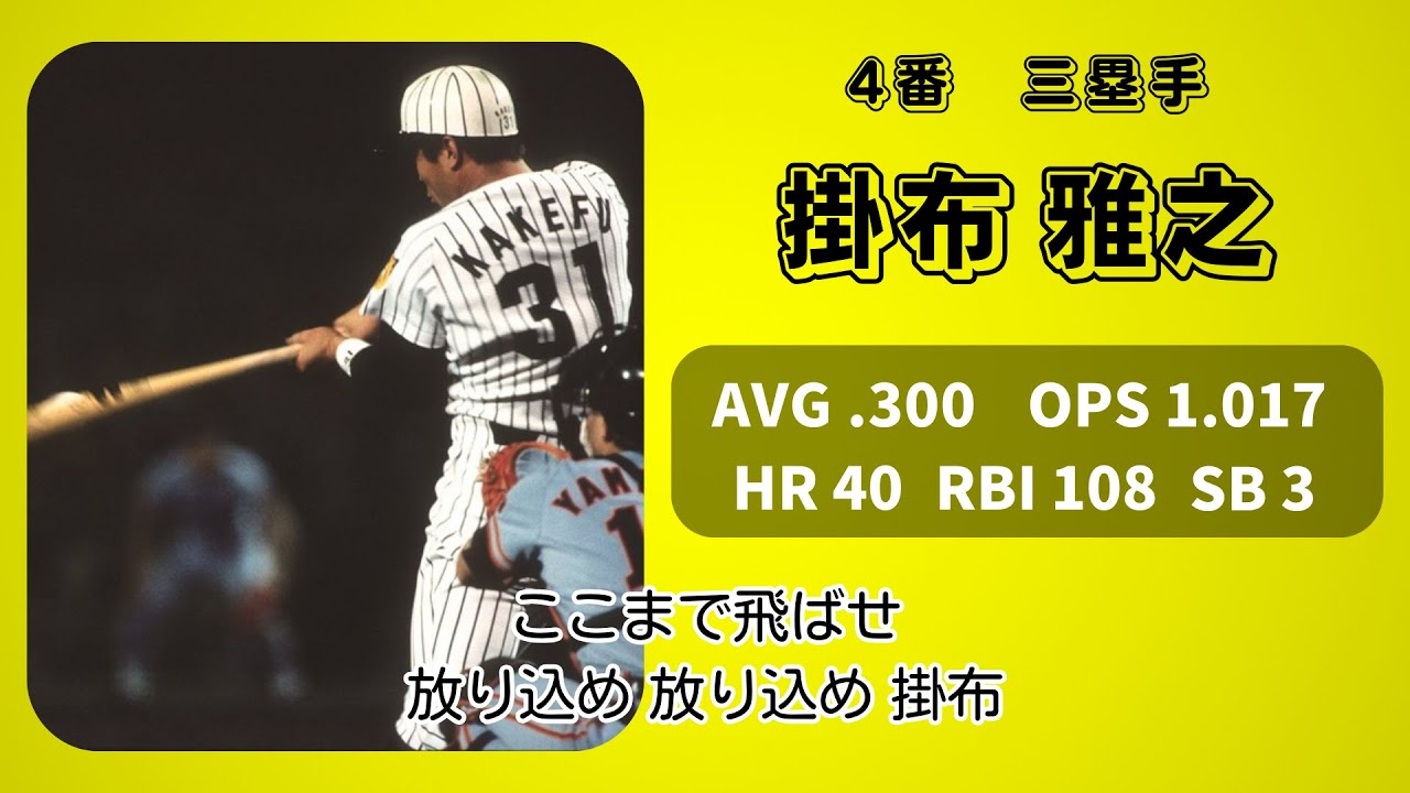 【AIきりたん】1985年 阪神タイガース 1-9応援歌