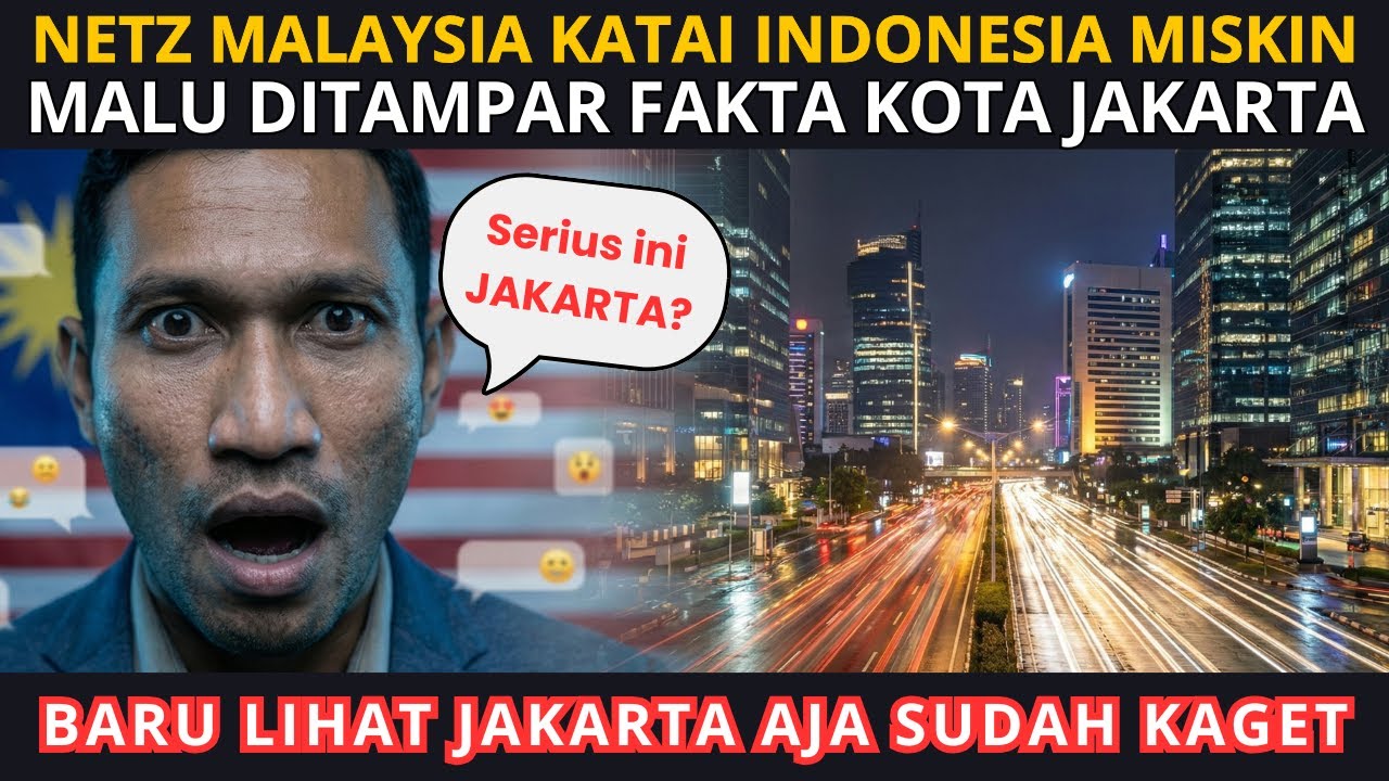 Netizen Malaysia Malu: Ternyata Indonesia Bukan Negara Miskin, Dia Buktikan Sendiri