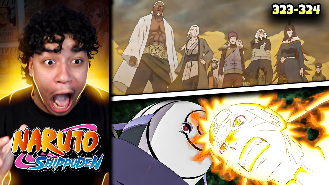 THE 5 KAGE ASSEMBLE TO FIGHT MADARA!!! (Naruto Shippuden Reaction)