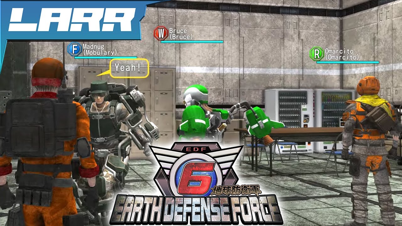 It's DEFENDIN' TIME | Earth Defense Force 6 Gameplay [#1] /w @BruceGreene @JacobFullerton&  Omar